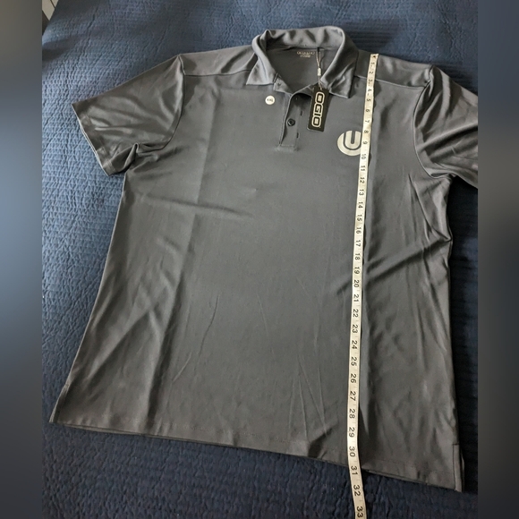 Ogio Men 2XL Grey Golf Polo Unplugged Performance NWT Tesla Parts Company - Picture 6 of 7